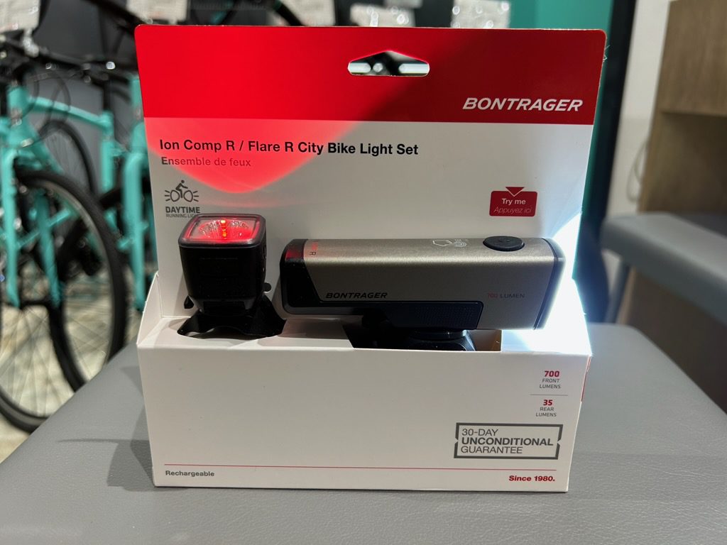 Bontrager Ion Comp R/Flare R City Bike Light Set – サイクランド