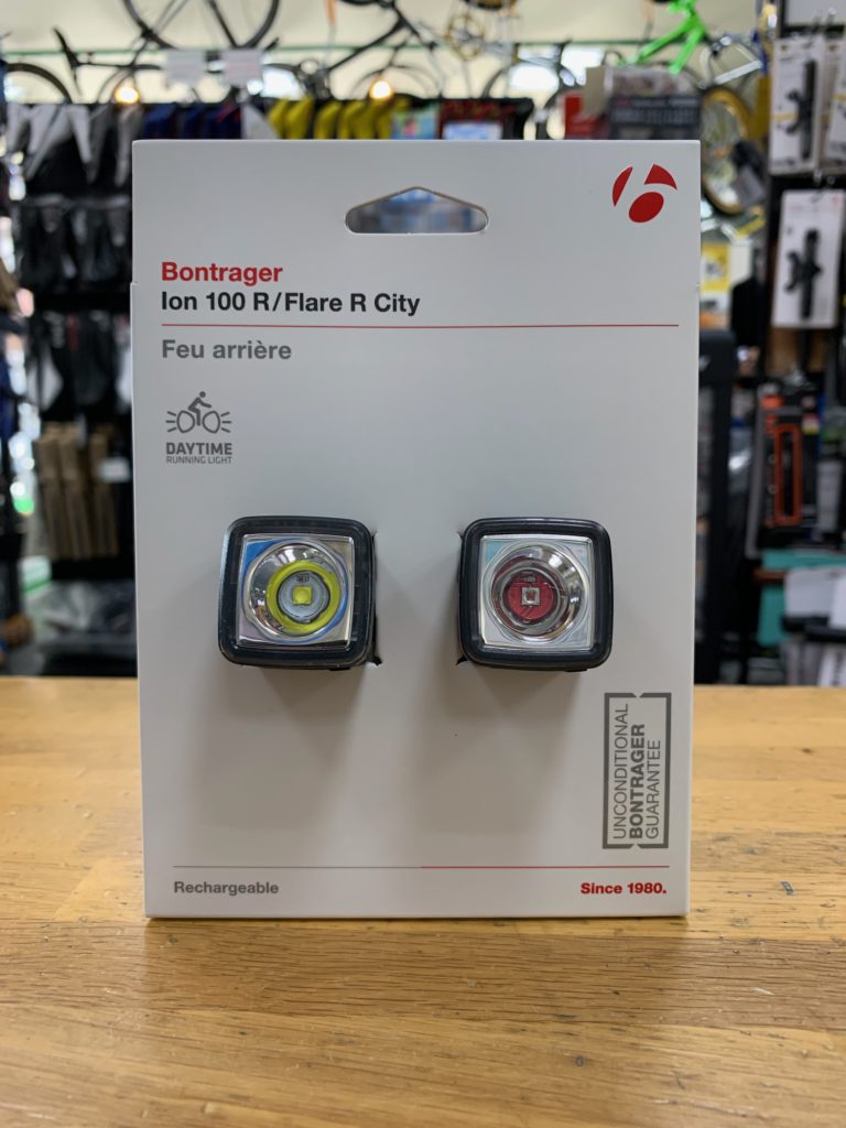 BONTRAGER Ion 100 R / Flare R City Bike Light Set – サイクランド 